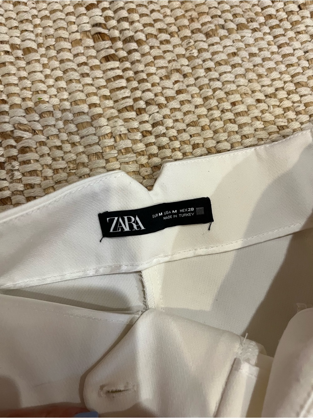 Zara - pants with high waist (US M) - Picture 2 of 3